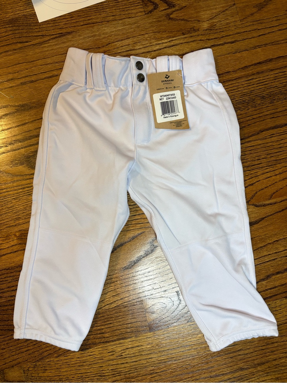 Rawlings Girl’s White Softball Pants